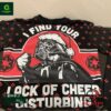 I Find Your Lack of Cheer Disturbing Darth Vader Star Wars Christmas Sweater