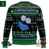 I Turned Myself Into A Sweater Morty Im Sweater Rick Rick And Morty Ugly Christmas Sweater