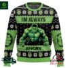 I?m Always Angry Hulk Ugly Christmas Sweater