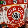 Iron City Beer Pittsburgh Brewing Ugly Christmas Sweater