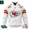 Kansas City Chiefs White NFL Design City Personalized Hoodie