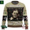 Keep Calm The Texas Chain Saw Massacre Horror Ugly Christmas Sweater