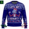 Let?s Get Schwifty – Rick and Morty Ugly Christmas Sweater