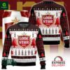 Lone Star Beer Ugly Christmas Sweater