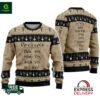 Lord of the Ring Text Ugly Christmas Sweater