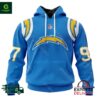 Los Angeles Chargers NFL Home Kits Season 24-25 Personalized Hoodie