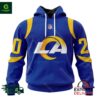 Los Angeles Rams NFL Home Kits Season 24-25 Personalized Hoodie