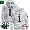 LSU Tigers 2024 Ja’Marr Chase Salute To Service Pullover Hoodie