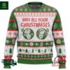 May All Your Christmases Bea White The Golden Girls Ugly Christmas Sweater