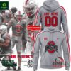 Men?s Ohio State Buckeyes Nike Gray Game Custom Hoodie