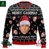 Merry Cagemas, Nicolas Cage Ugly Christmas Sweater