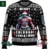 Merry Colossal Christmas Attack On Titan Ugly Christmas Sweater