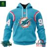 Miami Dolphins NFL Home Kits Season 24-25 Personalized Hoodie