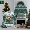 Michigan State Spartans Baby Yoda Christmas Light Ugly Christmas Sweater