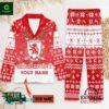Middlesbrough F.C Christmas Personalized Pajamas Set