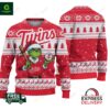 Minnesota Twins MLB 2024 Grinch Ugly Christmas Sweater