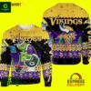 Minnesota Vikings Grinch Toilet 3D Ugly Christmas Sweater
