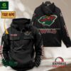 Minnesota Wild NHL Personalized Vintage Multi Pocket Hoodie