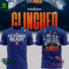 MLB Postseason 2024 October Ready Clinched Blue Shirt