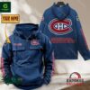 Montreal Canadiens NHL Personalized Vintage Multi Pocket Hoodie