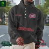 Montreal Canadiens Relaxed Button Neck Hoodie