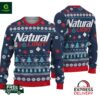 Natural Light Blue Holiday Ugly Christmas Sweater