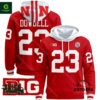 Nebraska Cornhuskers 2024 Dante Dowdell Scarlet Pullover Hoodie