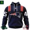 New England Patriots NFL Home Kits Season 24-25 Personalized Hoodie