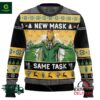 New Mask Same Task Iron Man Ugly Christmas Sweater