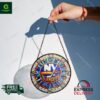 New York Islanders NHL Stained Glass Suncatcher