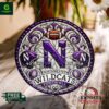 Northwestern Wildcats Football NCAA Stained Glass Suncatcher