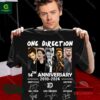 One Direction 14th Anniversary thanks for the memories shirt
