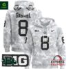 Oregon Ducks 2024 Dillon Gabriel Salute To Service Pullover Hoodie