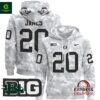 Oregon Ducks 2024 Jordan James Salute To Service Pullover Hoodie
