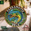 Parramatta Eels NRL Stained Glass Suncatcher