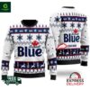 Personalized Funny Labatt Blue Ugly Christmas Sweater