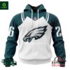 Philadelphia Eagles NFL Away Kits Season 2025 Personalized Hoodie