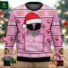 Pink Ranger Ho-Ho Power Rangers Ugly Christmas Sweater