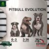 Pitbull Evolution Dinosaur Mug