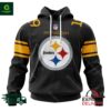 Pittsburgh Steelers NFL Home Kits Season 24-25 Personalized Hoodie