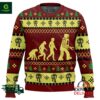 Robot Evolution Sheldon Cooper The Big Bang Theory Ugly Christmas Sweater