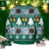 Rolling Rock Beer Xmas Bell Pine Tree Ugly Christmas Sweater