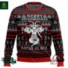 Satanic Merry Antichristmas ? Satan Claus Ugly Sweater