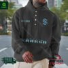 Seattle Kraken Relaxed Button Neck Hoodie