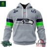 Seattle Seahawks NFL Design City Personalized Hoodie