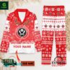 Sheffield United F.C Christmas Personalized Pajamas Set