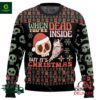 Skeleton When You Are Dead Inside But Its Christmas Ugly Sweater