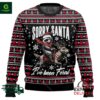 Sorry Santa I?ve Been Feral Ugly Christmas Sweater