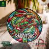 South Sydney Rabbitohs NRL Stained Glass Suncatcher