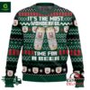 Spaten It?s The Most Wonderful Time For A Beer Ugly Christmas Sweater